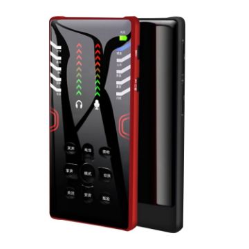 RK-C21 Bluetooth Live Broadcast Audio Headset Microphone - Red - 1