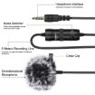 PULUZ 3.5mm Jack Lavalier Microphone - 6m Length - 3
