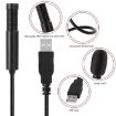 Yanmai SF-558 Mini USB Studio Condenser Microphone - Black - 3