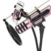 Pink BGN-C7 Condenser Microphone for Karaoke and Live Singing - 6