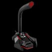 GK Desktop Dual Mic Condenser Microphone - Red - 2