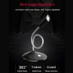 BK Desktop Gooseneck USB Microphone - PC/Mac Compatible - 5
