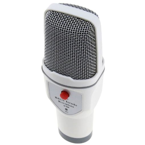 SF-690 Mobile Phone Karaoke Recording Condenser Microphone - 1