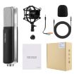 Yanmai Q8 Professional Game Condenser Microphone with Holder - Black - 6