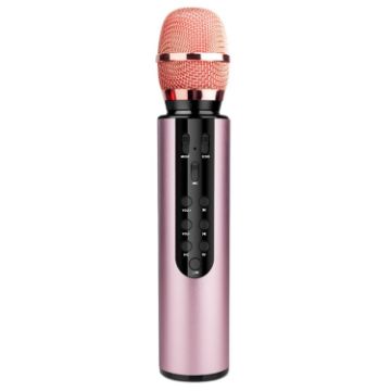 K3 Bluetooth 5.0 Karaoke Microphone (Pink) - 1