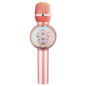 K2 Bluetooth 5.0 Karaoke Microphone - Rose Gold - 1