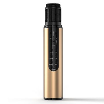 K1 Bluetooth 4.2 Karaoke Microphone - Gold - 1