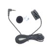Stick-on Clip-on Lavalier Stereo Microphone for Car GPS/Bluetooth Audio DVD - 2