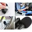 Stick-on Clip-on Lavalier Stereo Microphone for Car GPS/Bluetooth Audio DVD - 5