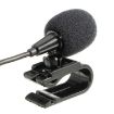 Stick-on Clip-on Lavalier Mono Microphone for Car GPS/Bluetooth Audio DVD - 4