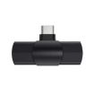 Type-C/USB-C Mini Lavalier Microphone - Black - 2