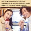 K58 Home Bluetooth Wireless Microphone With Lamp - Pink - 6