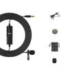 SYNCO S8 Lavalier Live Wired Microphone - Black - 1