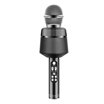 Q008 Wireless Bluetooth Live Microphone - Black - 1