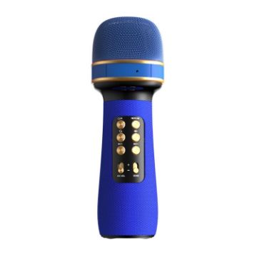 WS898 Live Wireless Bluetooth Microphone (Blue) - 1