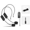 UHF Wireless Headset Microphone Lavalier Amplifier - 1