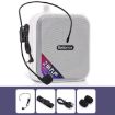Rolton K600 Bluetooth Speaker Megaphone Voice Amplifier White - 1