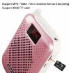 Rolton K500 Bluetooth Speaker Megaphone Voice Amplifier - Rose Gold - 4