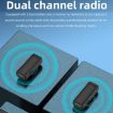 S13 Dual Microphone Wireless Lavalier with Charging Case - 3