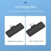 S13 Dual Microphone Wireless Lavalier with Charging Case - 7