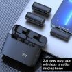 S13 Dual Microphone Wireless Lavalier with Charging Case - 9