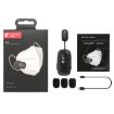 Yanmai K2 Portable Mini Wireless Bluetooth Lapel Microphone - Black - 1
