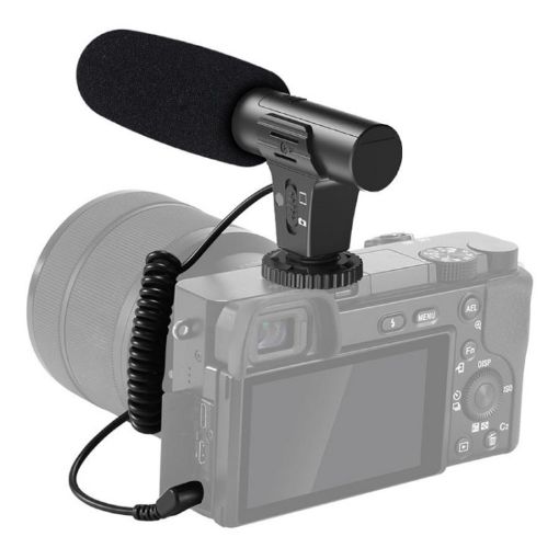 Black Video Recording Live Camera Mobile Conference Microphone - 1