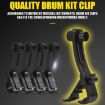XTUGA MI7-G 7-Piece Drum Mic Kit - Wired Dynamic Microphone Set - 9