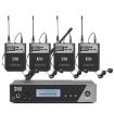 XTUGA IEM1100 Wireless In Ear Monitor System - 4 BodyPacks - 1