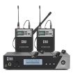 XTUGA IEM1100 Wireless In Ear Monitor System - 2 BodyPacks - 1