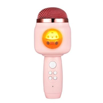 ICARER FAMILY F816 Karaoke Microphone Speaker - Pink - 1