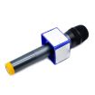 Interview Microphone Logo Flag Station - Triangular Black - 6