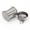 Stainless Steel Retractable Outdoor Cup - Small Size - 3