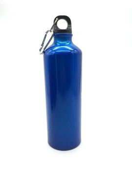 Aluminum Outdoor Sports Water Bottle 400ml Blue - 1