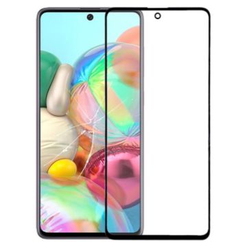 Samsung Galaxy A71 Front Screen Outer Glass Lens with OCA Optically Clear Adhesive - 1