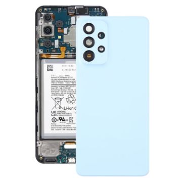Samsung Galaxy A33 5G SM-A336B Battery Back Cover with Camera Lens Cover - Blue - 1