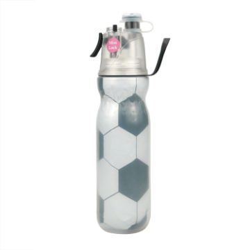 590ml Summer Outdoor Sports Training Spray Cooling Water Cup - Football - 1