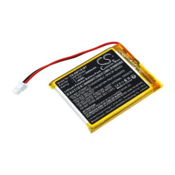 Abus TVAC16001 Battery (p/n GSP505060) Replacement - 1