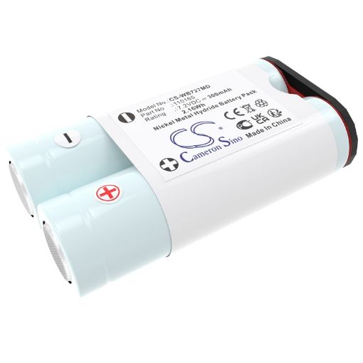Welch-Allyn MT1 MicroTymp 1 Battery (p/n 110165 72700) - 1