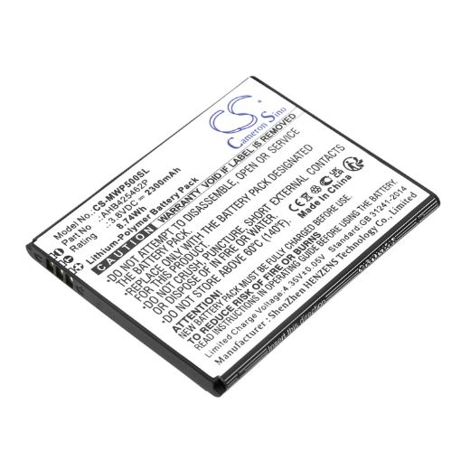 Maxwest Nitro 5P Battery (p/n AHB425462P) - 1