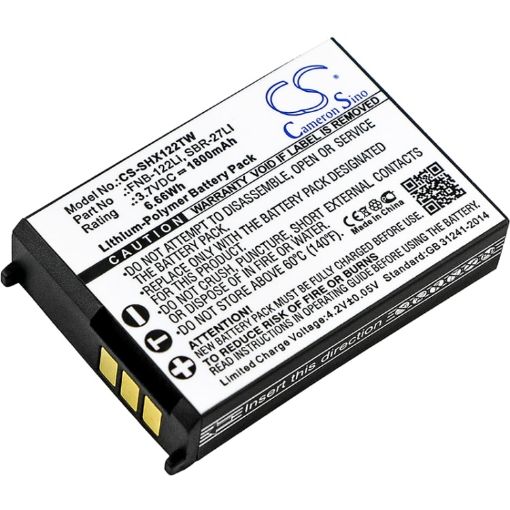 Battery for Standard Horizon HX300 (FNB-122Li SBR-27LI) - 1