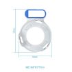 TP-LINK DECO M5 Router Wall Mount Bracket for UK Plug (Blue) - 3