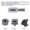 Dyson V6 V7 V8 V9 Vacuum Pet Hair Brush with 35-32mm Adapter - 5