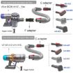 Dyson V6 V7 V8 V9 Miele Vacuum Pet Hair Brush with V6 Adapter - 6