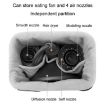 Baona DS-003 Dyson Hair Dryer Accessories PU Bag (Grey) - 4