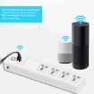WiFi SM-SO306-M Smart Power Strip, 4 Holes + 2 USB, UK Plug - 5