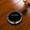 2 In 1 Rechargeable Auto-Induction Floor Sweeping Robot Vacuum (Black) - 1