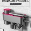 Dyson Hair Dryer Bracket Wall Mounted Organizer Red Holder - 6