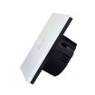 86mm 1 Gang Glass Smart Switch with RF433 Remote, AC 110V-240V (White) - 4