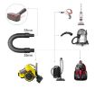 Dyson Vacuum Pet Hair Brush Set with V6 Adapter - 8